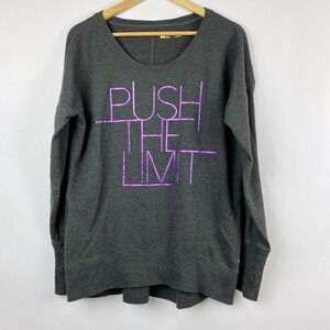 Xersion Tunic Sweatshirt Women's Large Athleisure Active Wear Relaxed Fit